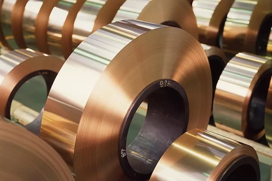 Polished Surface Nickel Plated Copper Strip 100mm Smaller Resistance