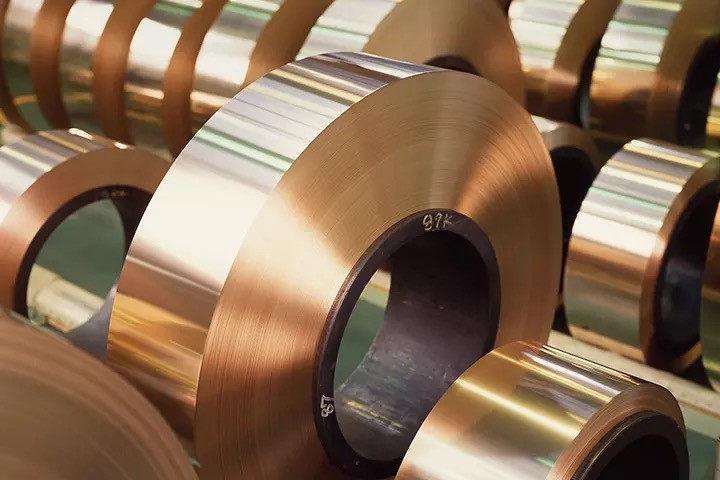 Polished Surface Nickel Plated Copper Strip 100mm Smaller Resistance